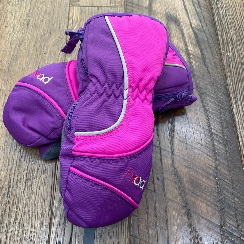 Head Waterproof gloves mittens girl 4-6
